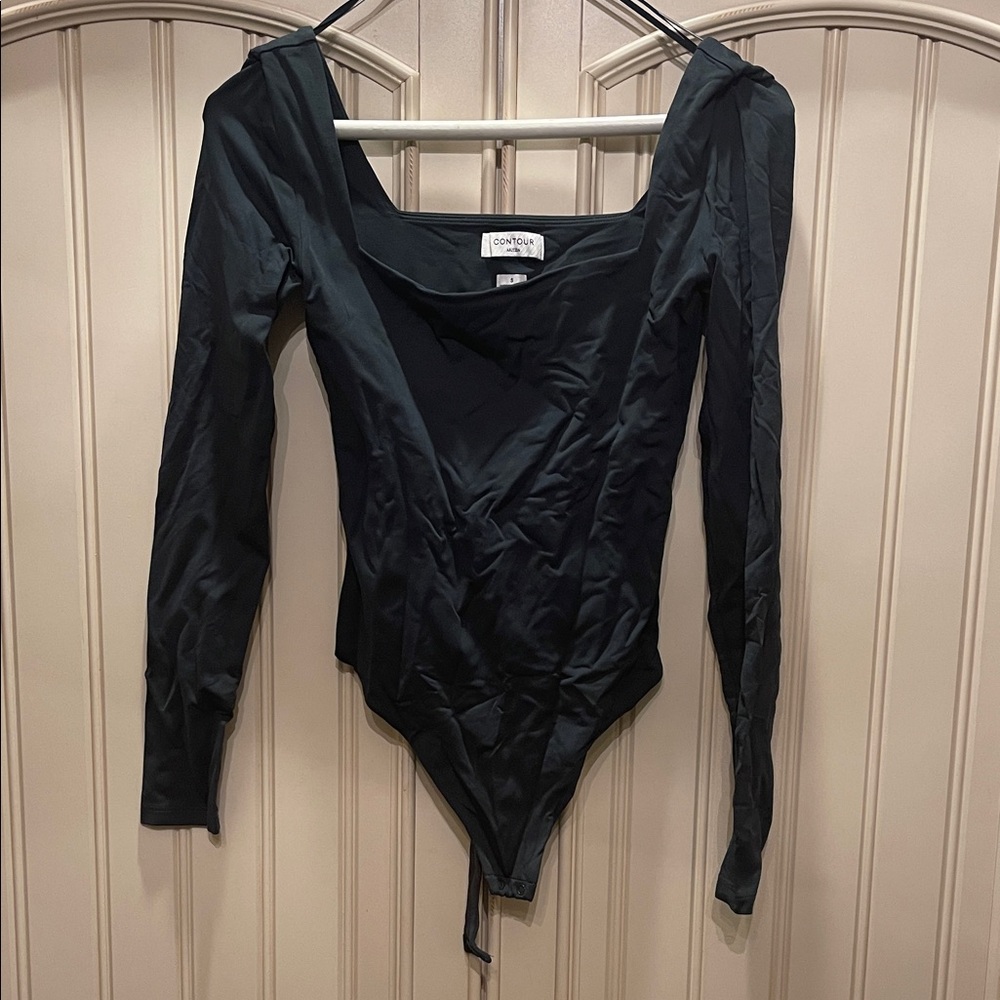 Aritzia green Long Sleeve Bodysuit